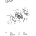 DSLR-A300 Sony Camera Exploded Diagram