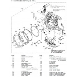 DSLR-A300 Sony Camera Exploded Diagram