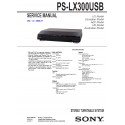 Sony PS-LX300USB Service Manual