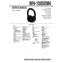 Sony WH-1000XM4 Service Manual