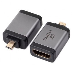 8K HDMI-A Female to Micro HDMI-D Male Adaptor