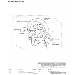 MDR-MV1 / YY2970 Sony Headphone Exploded Diagram