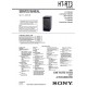 Sony HT-RT3 (SS-RT3 /  SS-SRT3 / SAW-RT3) Service Manual