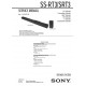 Sony HT-RT3 (SS-RT3 /  SS-SRT3 / SAW-RT3) Service Manual