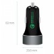 Universal Car USB Charger USB Car Charger - Duel USB-A with Qualcomm® Quick Charge™ 2.0 technology.