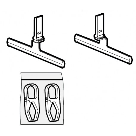 Sony Television Stand Legs for KD-55X80L / KD-65X80L