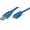 Lead USB 3.0 Type A to Micro B Plug 1M
