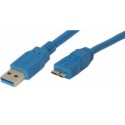 Lead USB 3.0 Type A to Micro B Plug 2M