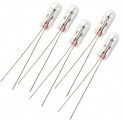 Wire Terminal Lamp 5 PACK - 6V 3.0mm