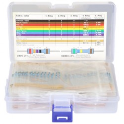 Metal Film Resistor Kit - 525 Pieces