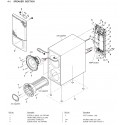 SA-WS350 Sony ACTIVE SUBWOOFER Exploded Diagram