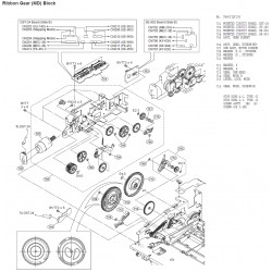 UP-DR80MD / UP-DR80 Sony Printer Exploded Diagram