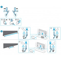 Sony Television Stand Legs for KD-75X85L