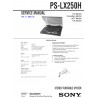 Sony PSL-X250H Service Manual