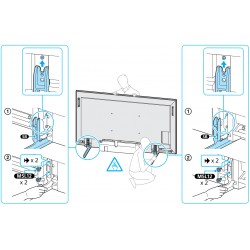 Sony Television Stand Legs for XR-98X90L