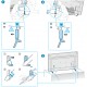 Sony Television Stand Legs for KD-55X77L KD-65X77L