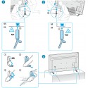 Sony Television Stand Legs for KD-55X77L KD-65X77L
