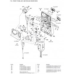 MHC-V90DW / SA-V90DW / SS-V90DW Sony Audio Exploded Diagram
