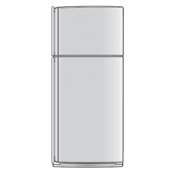 Sharp Refrigerator Exploded Diagram SJ-GJ584V-BK