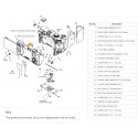 a7C II / ILCE7CM2 Sony Camera Exploded Diagram