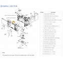 a7CR / ILCE7CR Sony Camera Exploded Diagram