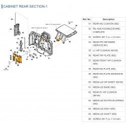 ILCE-7RM5 Sony Camera Exploded Diagram