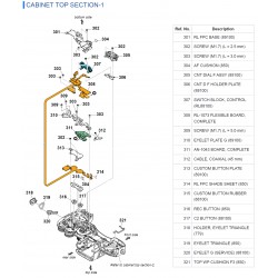 ILCE-7RM5 Sony Camera Exploded Diagram