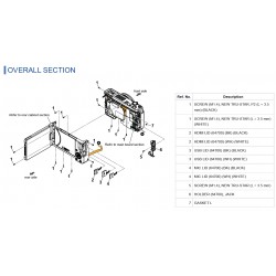 ZV1F Sony Camera Exploded Diagram