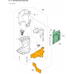 A7 ILCE7 / ILCE7K / ILCE7R Sony Camera Exploded Diagram