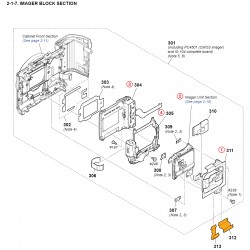 NEX6 Sony Camera Exploded Diagram