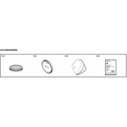 LAEA4 Sony Lens Mount Adaptor Exploded Diagram