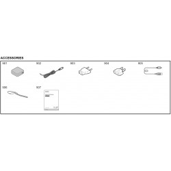 DSC-WX300 Sony Camera Exploded Diagram