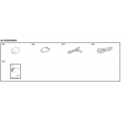 HDR-CX530E / HDR-CX535 / HDR-CX610E / HDR-PJ530E / HDR-PJ540 / HDR-PJ540E / HDR-PJ610E Sony Camera Exploded Diagram