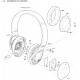 WH1000XM2 Sony Headphone Exploded Diagram