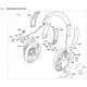 WH1000XM2 Sony Headphone Exploded Diagram