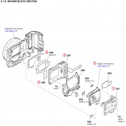NEX-5N / NEX-5ND / NEX-5NK / NEX-5NY Sony Camera Exploded Diagram