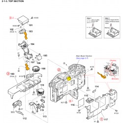A6300 / ILCE6300  Sony Camera Exploded Diagram