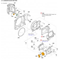 A6300 / ILCE6300  Sony Camera Exploded Diagram