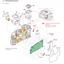A7 ILCE7 / ILCE7K / ILCE7R Sony Camera Exploded Diagram