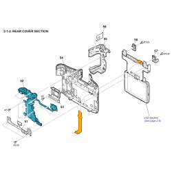 A77 / SLTA77V / A77K / A77L / A77M / A77Q / A77V / A77VK / A77VL / A77VM / A77VQ Sony Camera Exploded Diagram