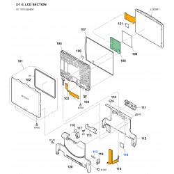 A77 / SLTA77V / A77K / A77L / A77M / A77Q / A77V / A77VK / A77VL / A77VM / A77VQ Sony Camera Exploded Diagram