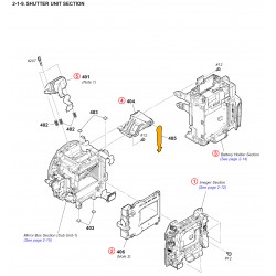 A77 / SLTA77V / A77K / A77L / A77M / A77Q / A77V / A77VK / A77VL / A77VM / A77VQ Sony Camera Exploded Diagram