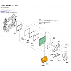 A77 / SLTA77V / A77K / A77L / A77M / A77Q / A77V / A77VK / A77VL / A77VM / A77VQ Sony Camera Exploded Diagram