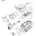 PXW-FX9 / PXW-FX9V / PXW-FX9VK / PXW-FX9T / PXW-FX9TK Sony Camera Exploded Diagram