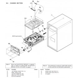 SA-WRT40 (HT-RT40) Sony Audio Exploded Diagram