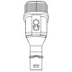 SHARP Bristle Brush Nozzle Tool for EC-SC75U-H Stick Vacuum Cleaner