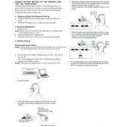 Sony Headphone USB Transceiver YY2979 INZONE H5 WH-G500 YY2976
