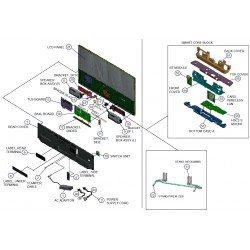 KDL55W800B Sony Television Exploded Diagram