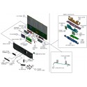 KDL55W800B Sony Television Exploded Diagram