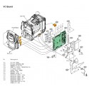 ILME-FX6 Sony Camera Exploded Diagram ( ILME-FX6V ILME-FX6VK ILME-FX6T ILME-FX6TK )